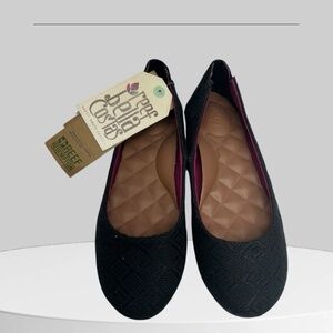 ➕Reef Bella Costa Ballet Flat Hemp Black size ladies nine➕